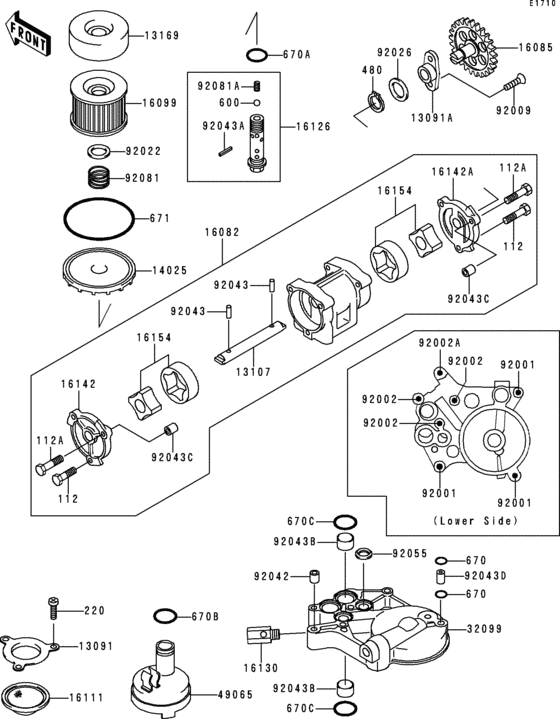 Oil pump/oil filter(1/2)