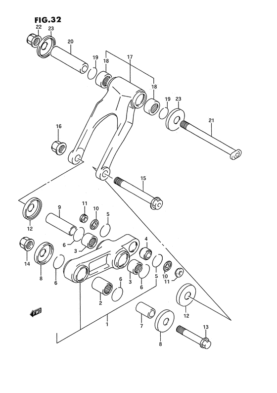 Cushion lever