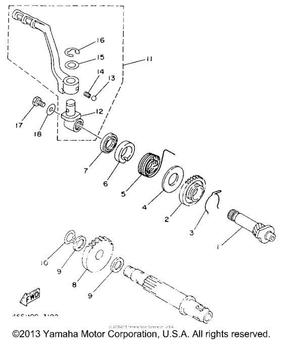 YZ80E1 Стартер