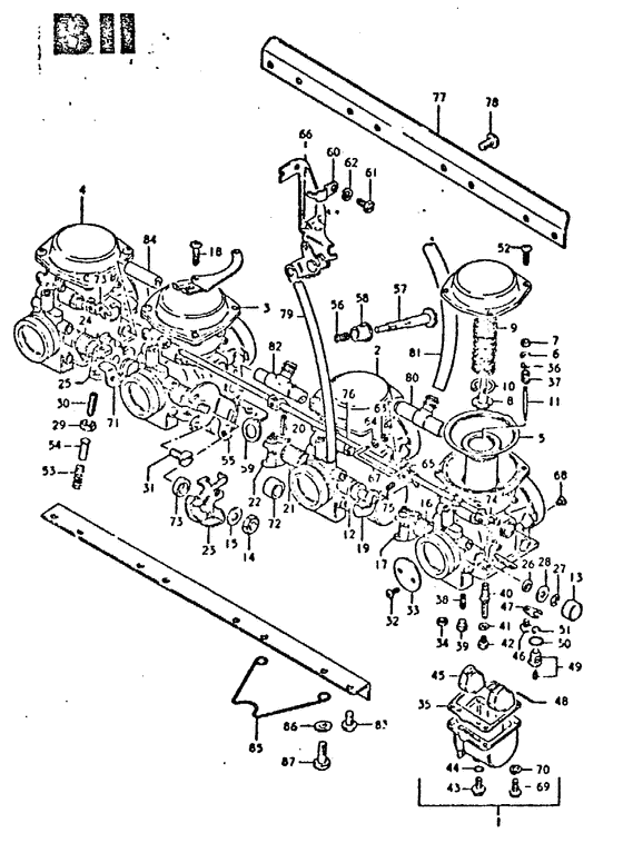 Carburetor assy