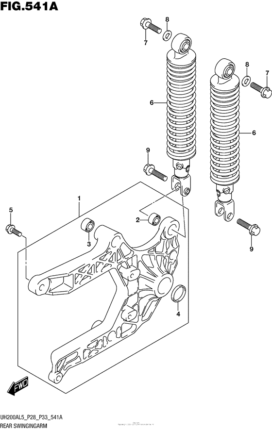 Rear Swingingarm