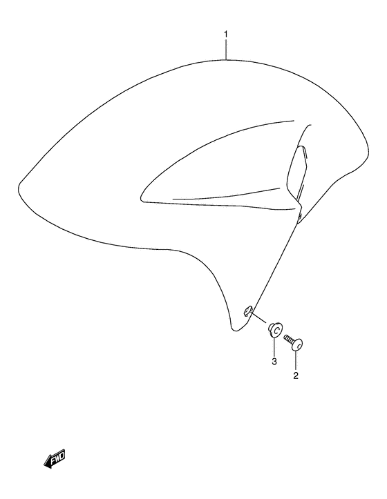 TL1000 Переднее крыло