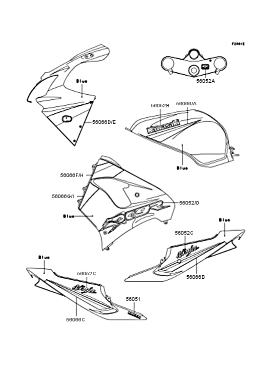 ZX900 Наклейки