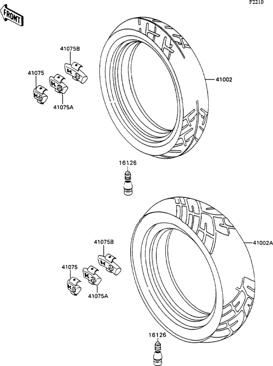 ZX1100 Покрышки