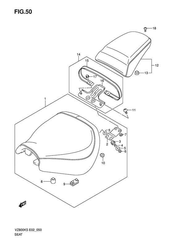 VZ800 Пружина
