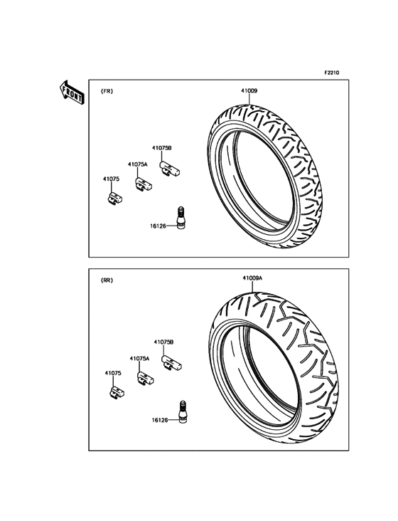 ZX636 Покрышки