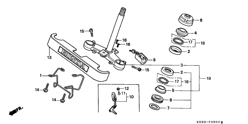 CMX250C Траверса нижняя