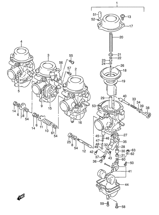 Carburetor assy