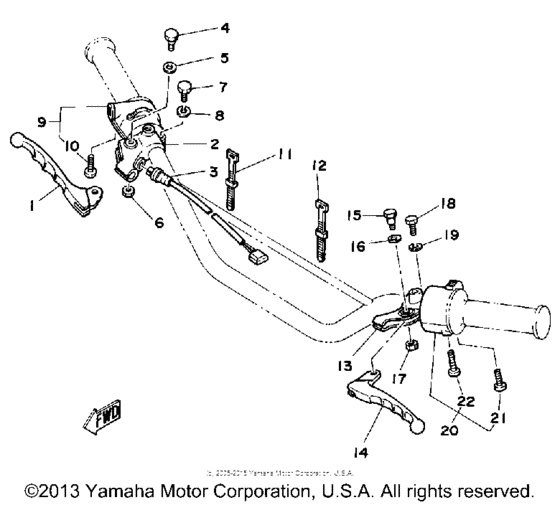 Handle switch-lever