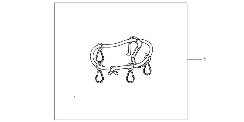 ST1300 Pannier inner band set