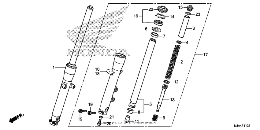 Front fork (3)