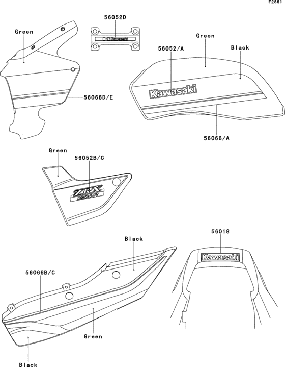 Decals(green)