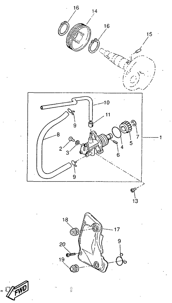 YQ50 Масляный насос