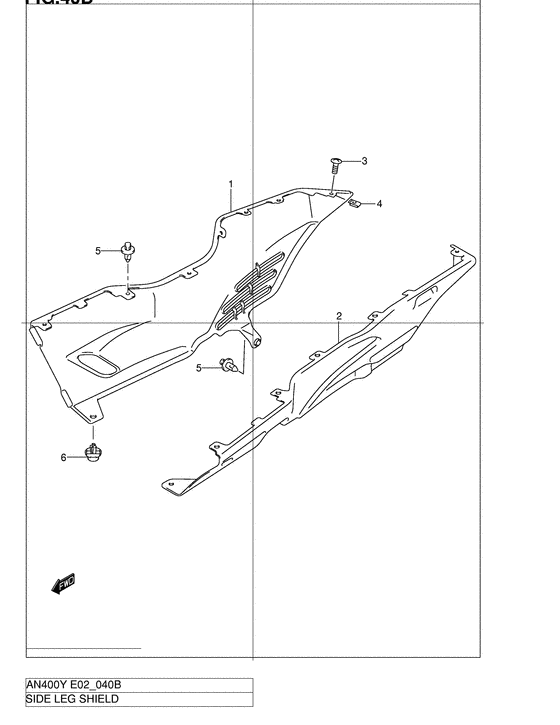AN400 Side leg shield