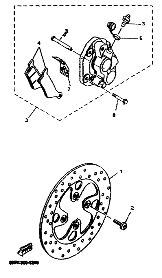 Front brakecaliper