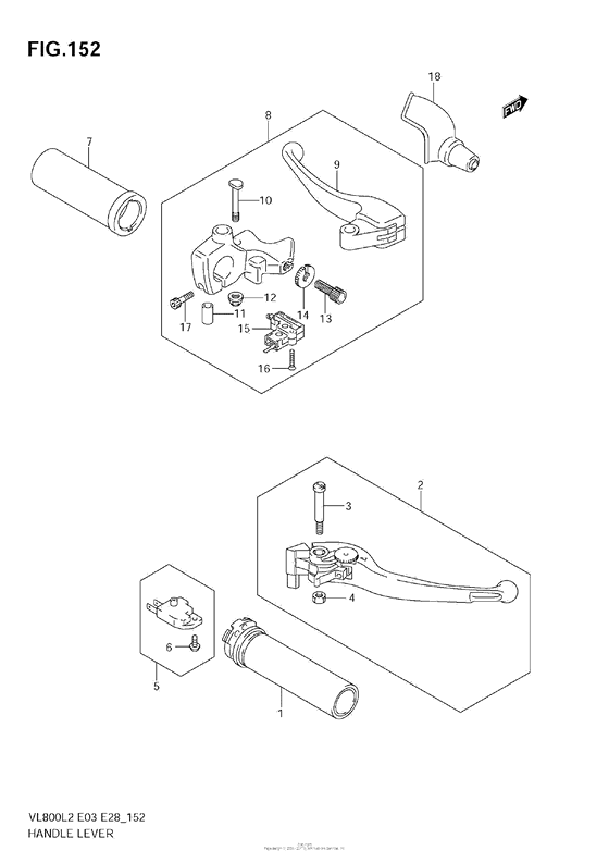 VZ800 Рулевые переключатели