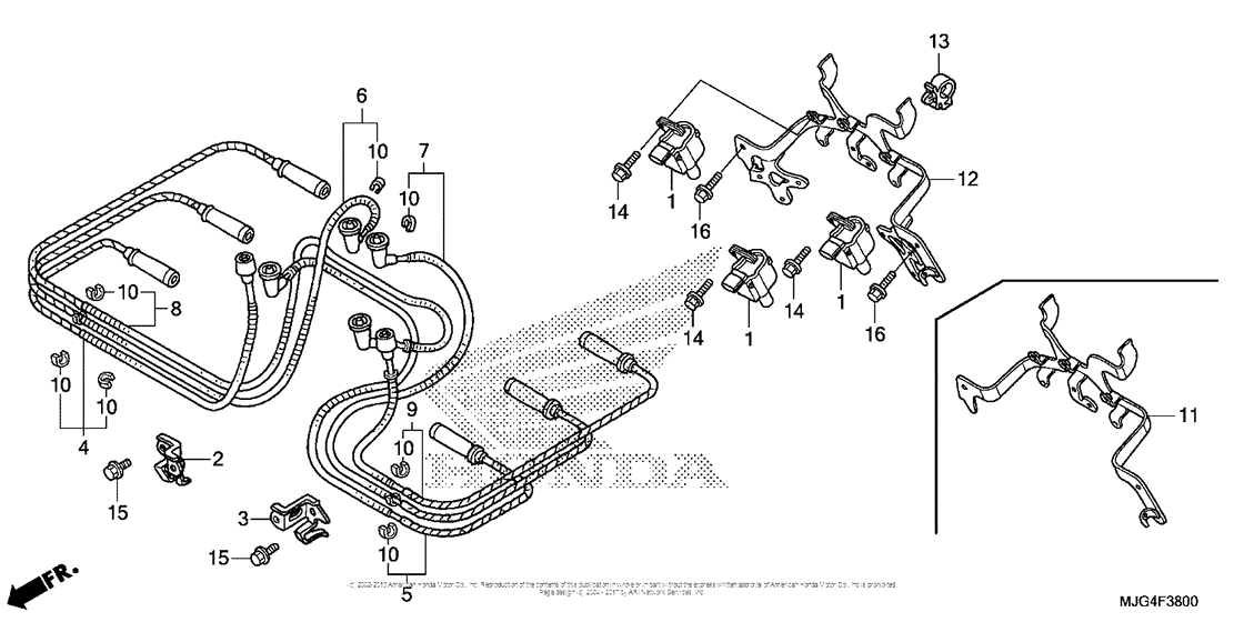 GL1800B Катушка зажигания
