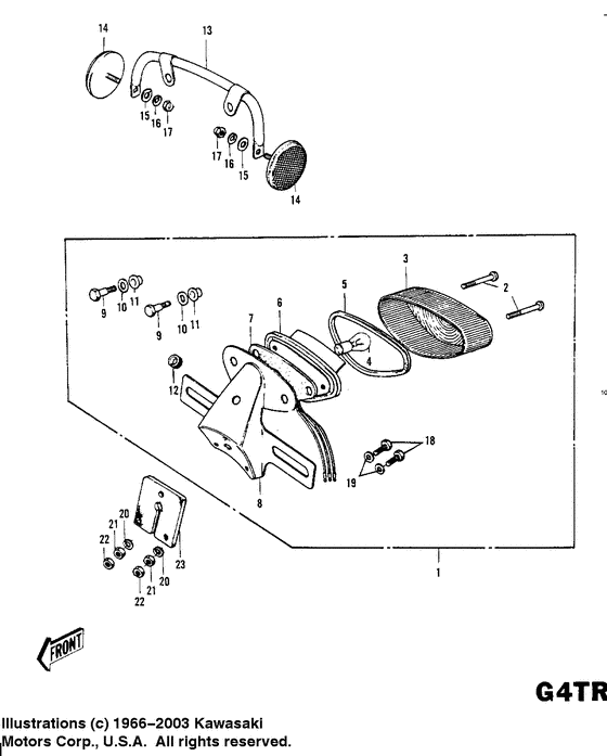 Taillight unit ass`y