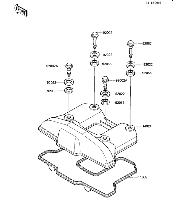 KL600 Крышка головки цилиндров