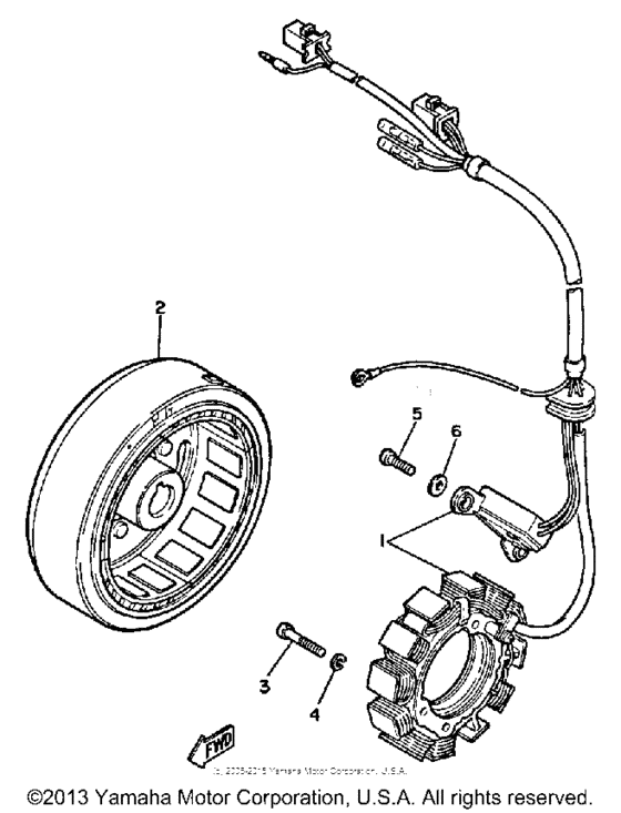 XT600L Генератор