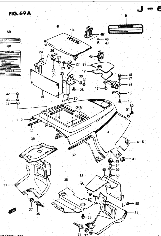 Frame upper cover
