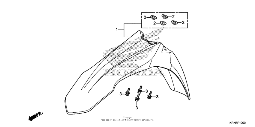  Переднее крыло