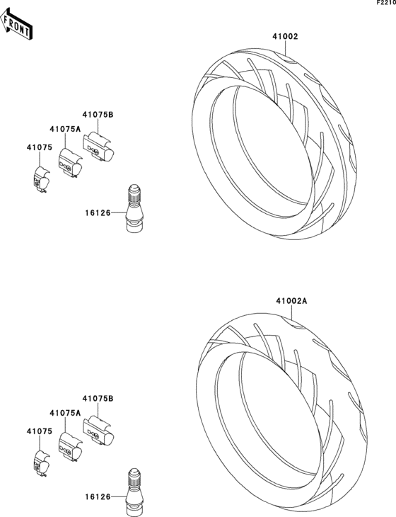 ZX600 Покрышки