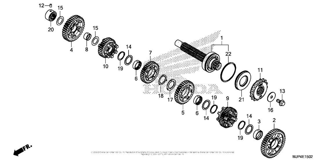 Transmission (Countershaft) (2)