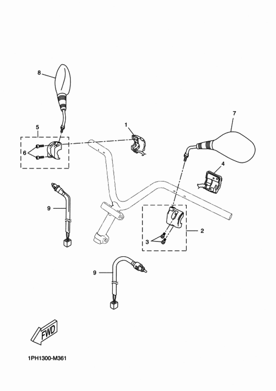 Handle switch & lever