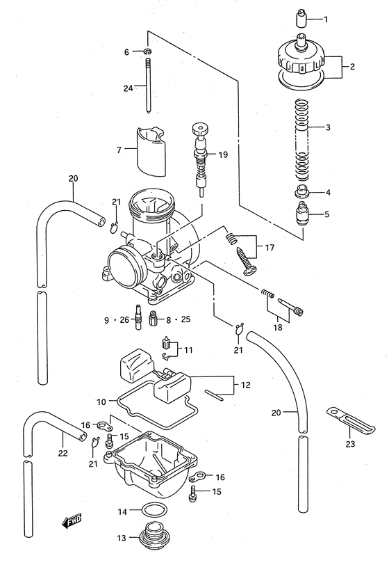 Carburetor assy