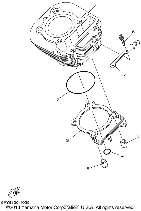TW200 Цилиндры