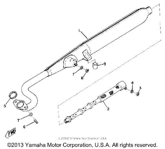 U7E Выхлопная система