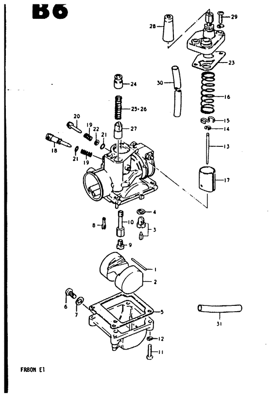 Carburetor assy