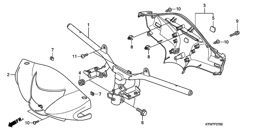 Handle pipe/handle cover