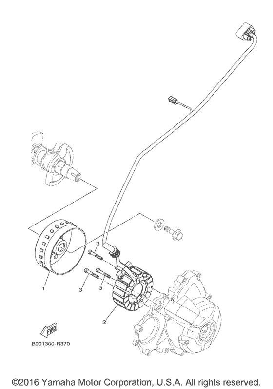 XSR900 Генератор