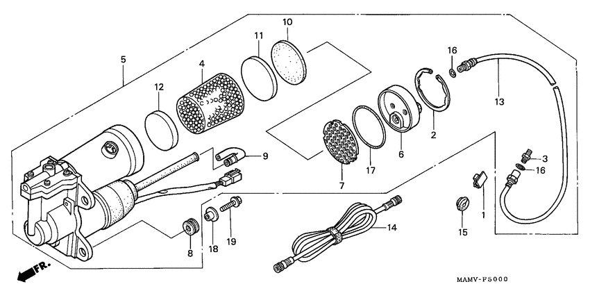 Air pump  diff lock