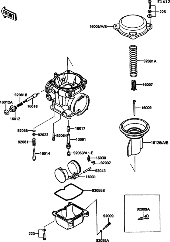 Carburetor parts(1/2)