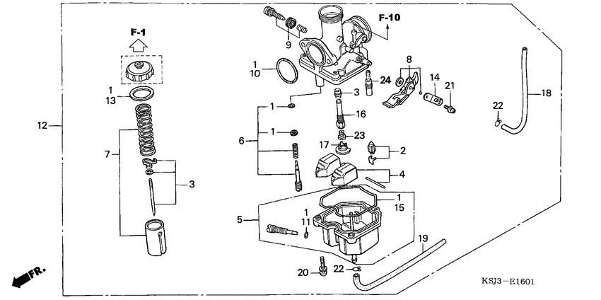 Carburetor assy
