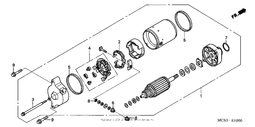 ST1300 Стартер