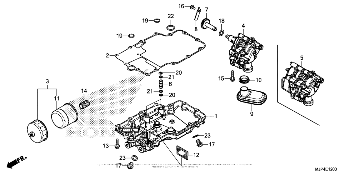 Oil Pan + Oil Pump