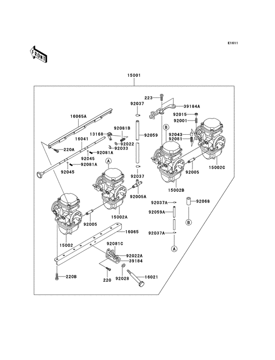 Carburetor assy