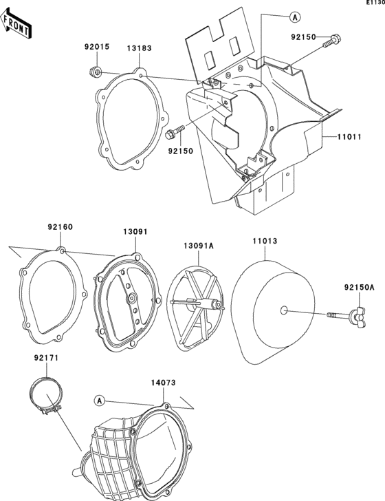  Воздушный фильтр