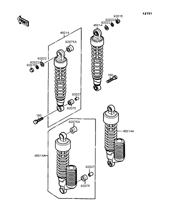 EL250 Подвеска  /  амортизатор