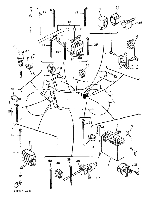XVZ1300A Электрика 1