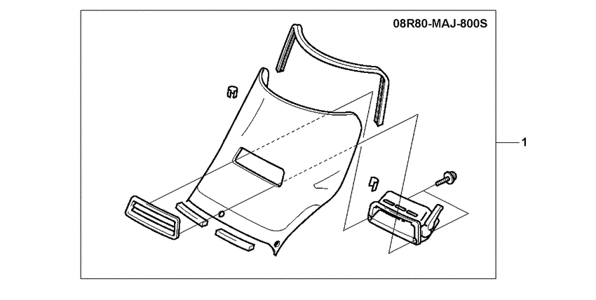 Wind shield kit