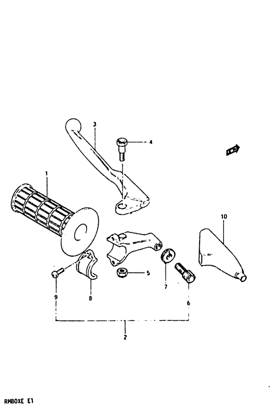 Left handle switch