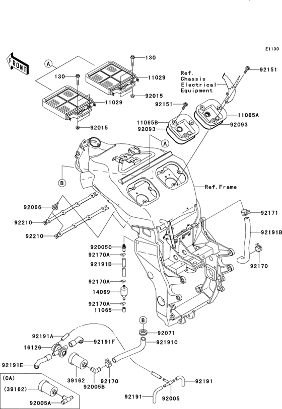 Air cleaner(b1/b2)
