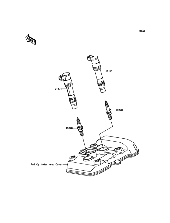 EX300 Система зажигания
