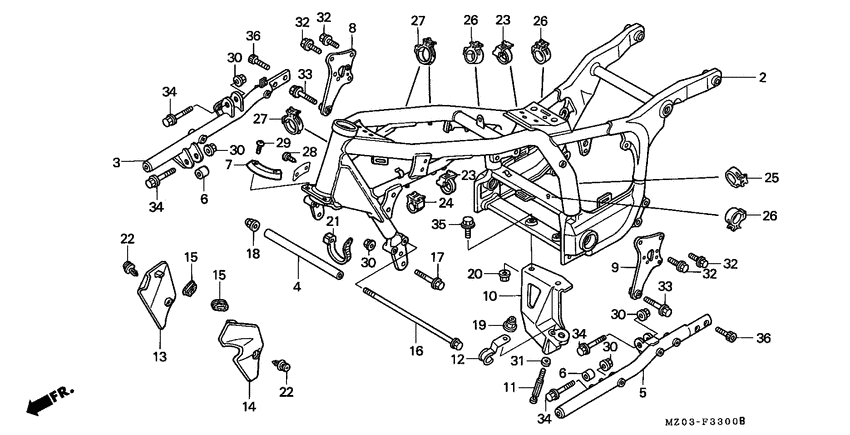 Frame body