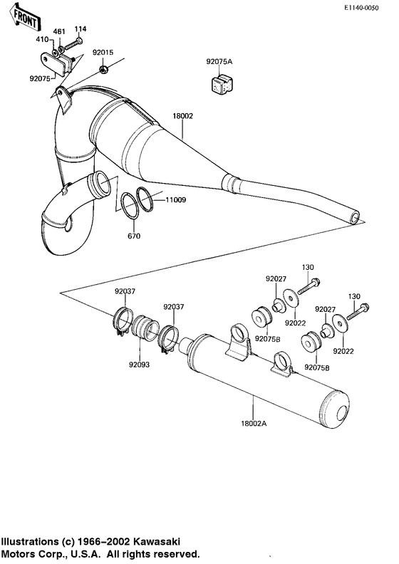 Muffler comp